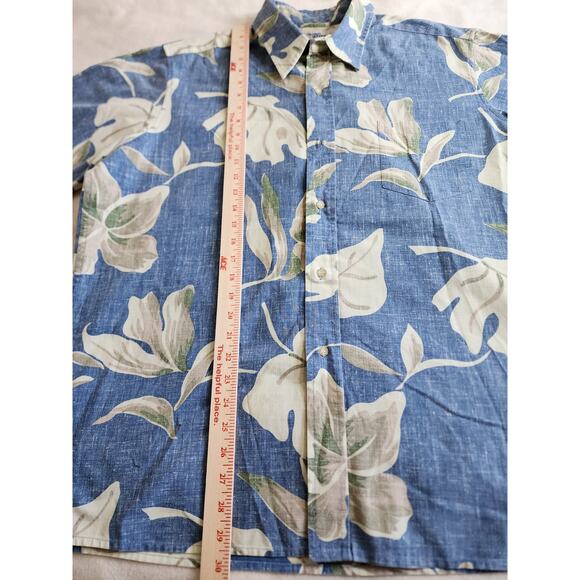 Reyn Spooner Hawaiian Traditionals Short Sleeved Aloha Shirt XL Vintage 90s 00s - Picture 4 of 6